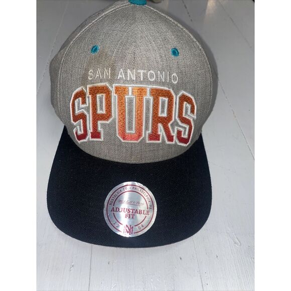 Mitchell & Ness Other - Mitchell & Ness San Antonio Spurs NBA Snapback Hat Cap Hardwood Classics Cap
